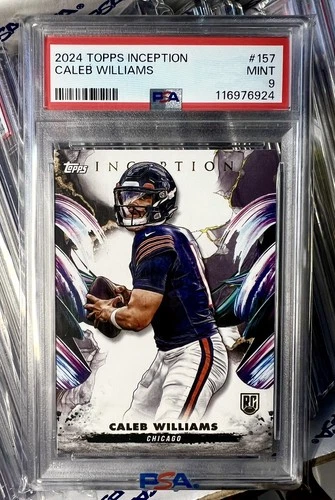 2024 Topps Inception - Caleb Williams #157 (RC) PSA 9