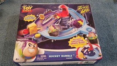 Toy Story Zing Ems Playset Mattel Disney 2012 Sealed