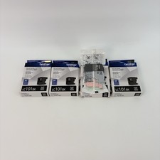 4x New Genuine Brother LC101 Black Ink Cartridge MFC-J285DW, MFC-J450DW Ex 23 24