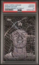 2025 Topps Chrome World Series at Night Shohei Ohtani PSA 10 SSP Case Hit POP 30