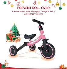 Besrey Toddler Kids Childrens My First Pedal Trike Three Wheel Ride On USA