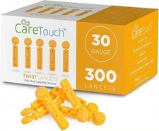 Lancets for Diabetes Testing - 30 Gauge Diabetic Lancets for Blood Testing and G