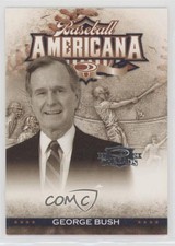2008 Donruss Threads Baseball Americana 122/500 George HW Bush #BA-50 b2h