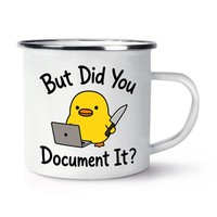 Gift Base Enten Emaille Becher Tasse BüRo Lustiger Witz Manager Geschenk
