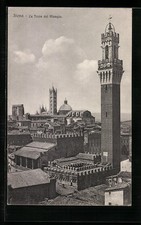 Ansichtskarte Siena, La Torre del Mangia 