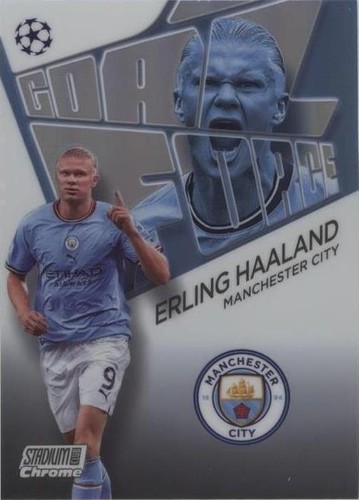 2022-23 Topps Stadium Club Chrome UEFA #92 Erling Haaland