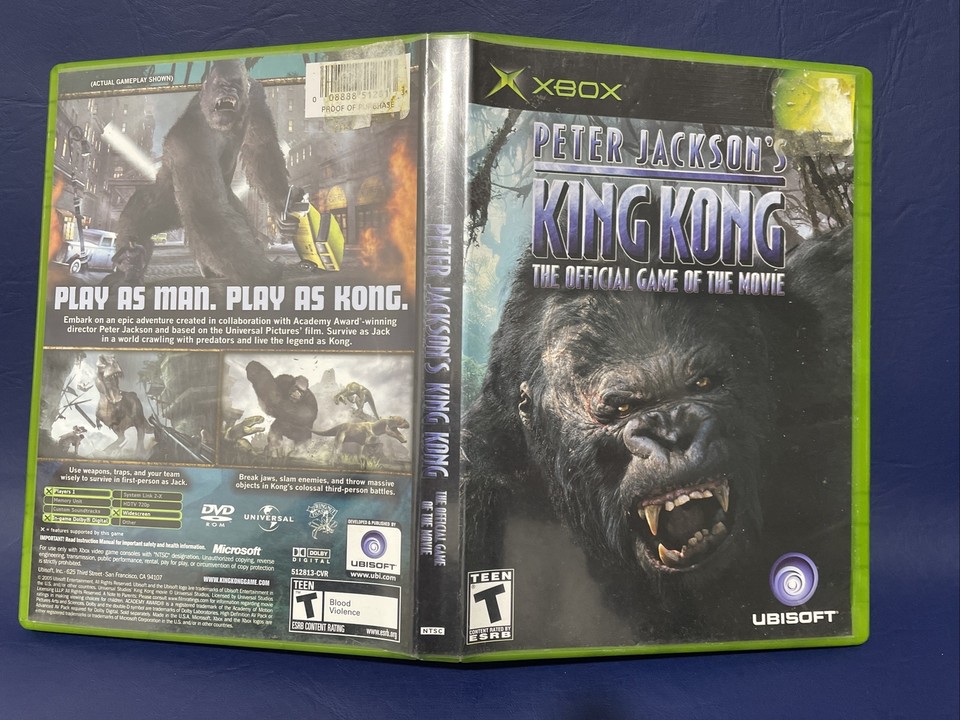 Peter Jacksons King Kong (Microsoft Xbox, 2005) Complete CIB Tested! eBay