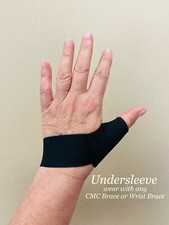 UNDERSLEEVE for CMC Thumb Wrist Brace WHFO- 2 Soft, Lightweight Comfortable