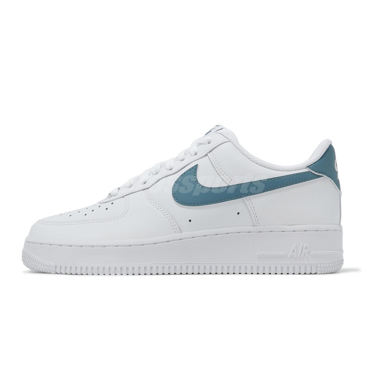 Nike Air Force 1 07 AF1 White Aqua Men Casual Lifestyle