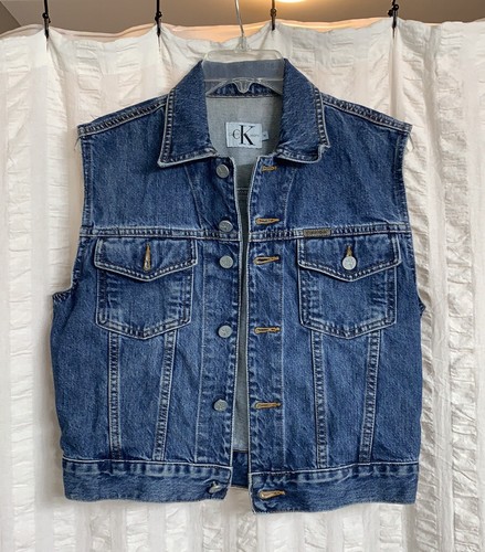 Calvin Klein Jeans Denim Vest 90s 
