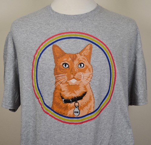 Cat Goose Captain Marvel t-shirt gray 
