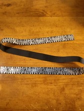 Grosgrain Ribbon Silver on Black tiger / zebra 276979