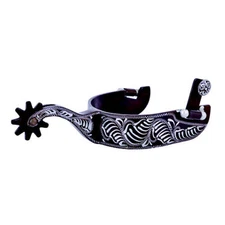 Metalab Floral Engraved Show Spurs