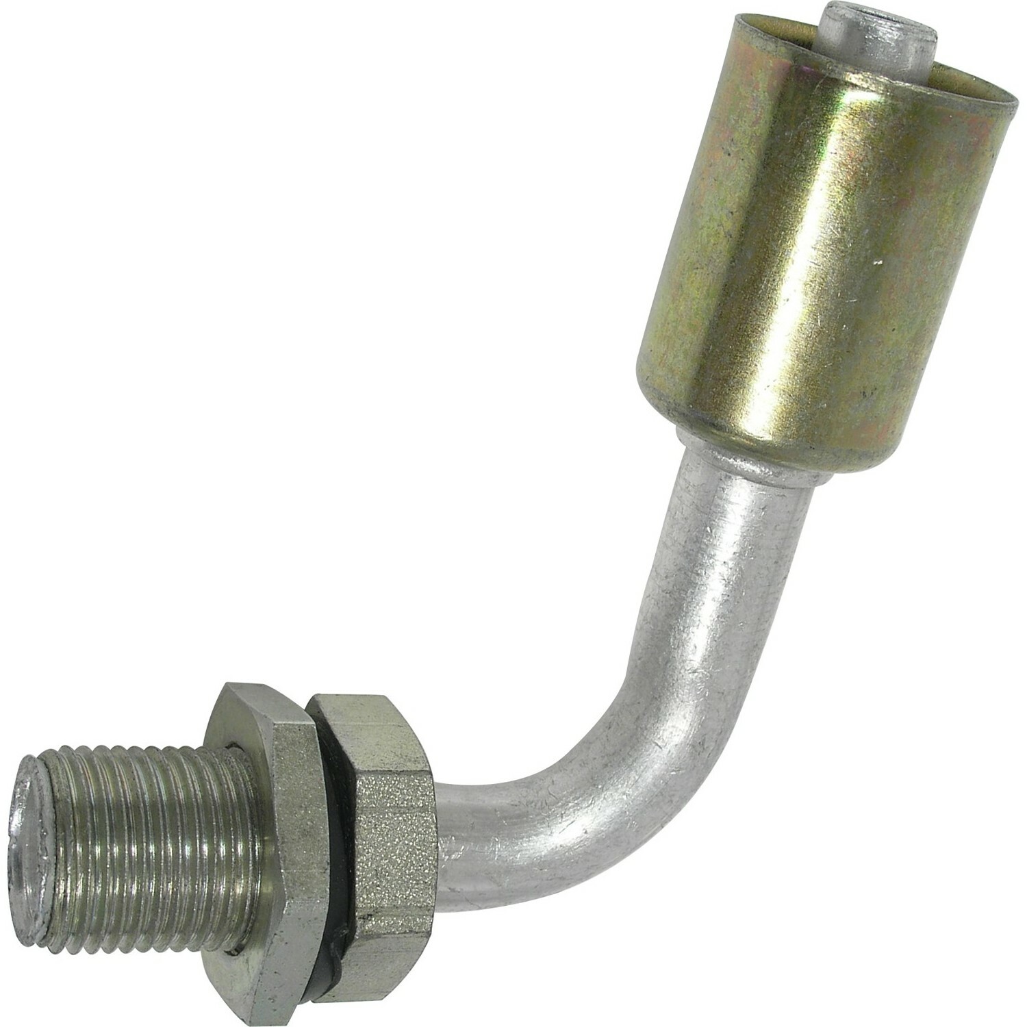 A/C BEADLOCK FITTINGS,BULKHEAD MALE INSERT O RING, 90 DEGREE 8 BL1722