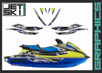Yamaha GP 1800 R SVHO for 2020 graphics set decals kit stickers jet ski ...