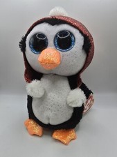 TY Christmas Beanie Boos Gale The Holiday Penguin 6” Plush