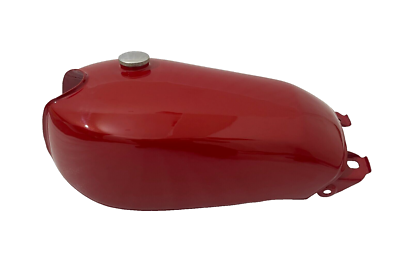 Yamaha 250 DT DT250 Enduro Alloy Dark Red Painted Fuel Petrol Tank