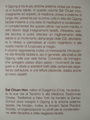 Sat Chuen Hon, Qigong taoista, Posizioni, Meditazioni e Suoni Terapeutici, - Imagen 4 de 10