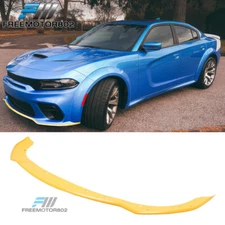 For 20-23 Dodge Charger Widebody OE Front Bumper Lip Splitter Guard ABS - Yellow