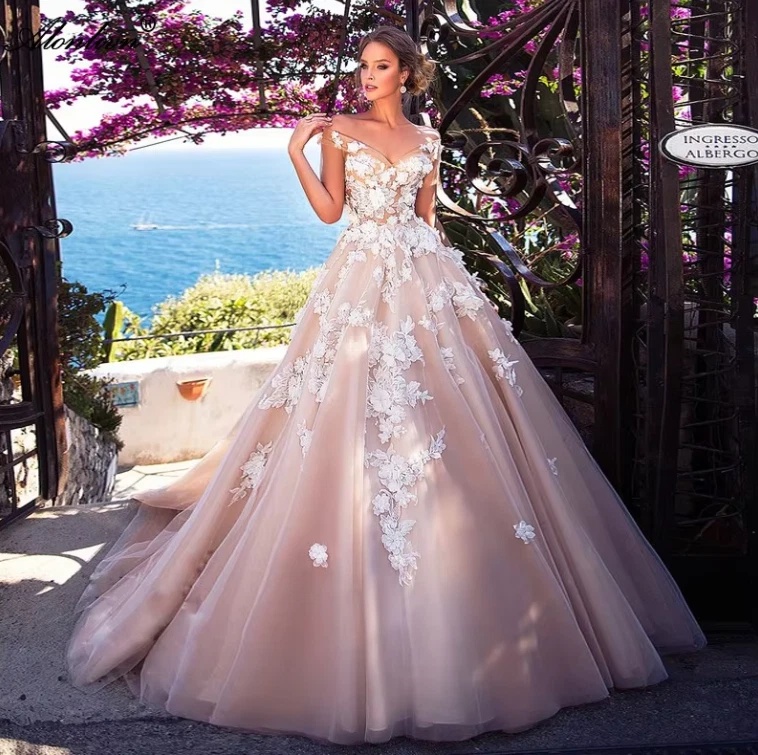 Champagne Wedding Dresses for sale | eBay