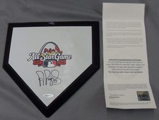 UDA Albert Pujols Autographed Signed Mini Home Plate Base 2009 All Star Game MBS