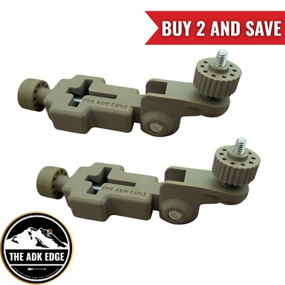 2-Pack T-Post Universal Trail Camera Mount   USA-Made, Tool-less, Adjustable