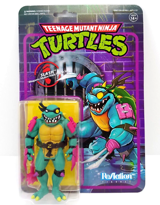 Slash TMNT Super 7 Reaction Figure | eBay