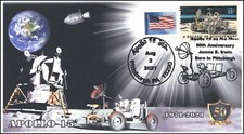 21-211, 2021, Apollo 15, 50th Anniversary, Event Cover, Pictorial Postmark,