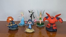 Disney Infinity Figures Bundle incl. Jack Skellington, Elsa, Baymax