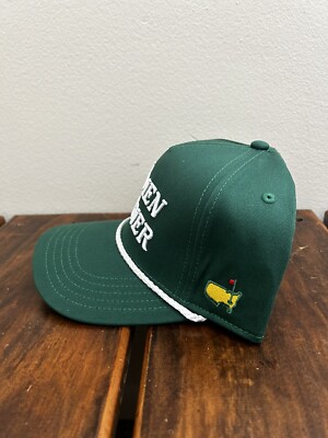 The Masters 2025 Amen Corner Green Snapback Augusta National Golf