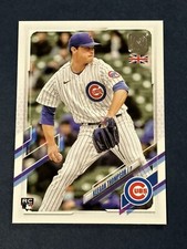 2021 Topps UK Edition Keegan Thompson Rookie #155 Chicago Cubs RC (F)