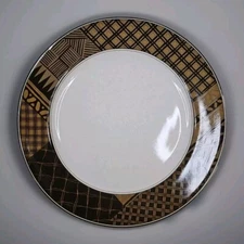 Christopher Stuart Senegal Dinner Plate 10 7/8" Set Of 4 County Core 