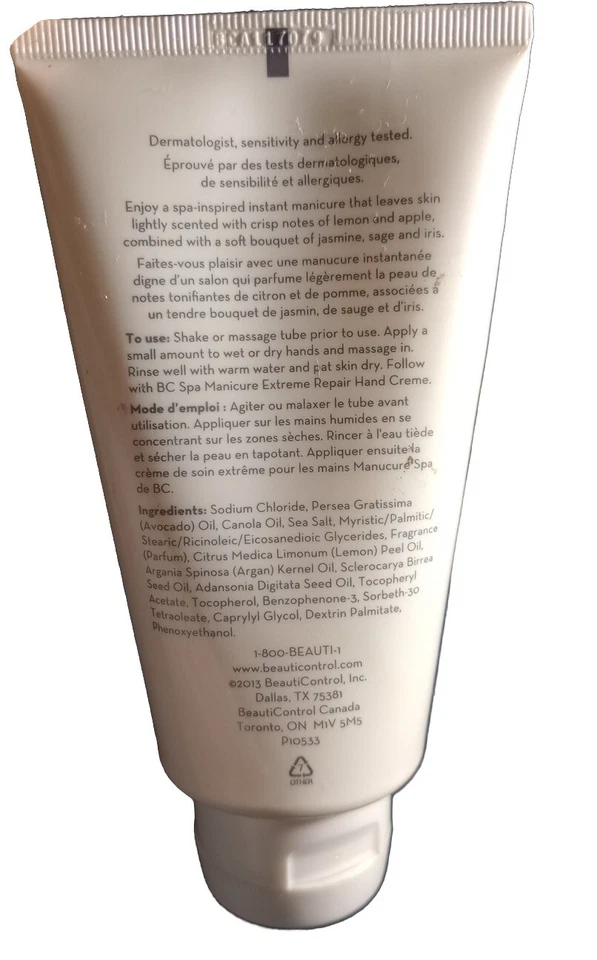 BeautiControl Tierra Azul Spa Collection Manicura Instantánea Sobre la marcha 6 oz Sellado Foto 4 de 4