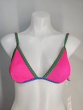 Nwt Women  s Cupshe Colorblock Bikini Top Size Xs.