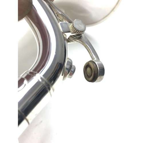 KING K12 SP trumpet Bb Silver plating w/ hardcase USED Ship from Japan - Picture 5 of 13
