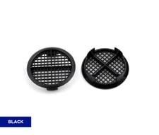 Timloc Push in 70mm Circular Soffit Vent - Black - Pack 10