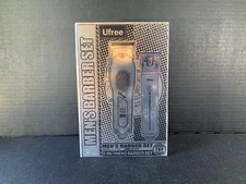 Ufree Mens Barber Set U-2115 Cordless Clipper And Trimmer Bundle Black & Gold