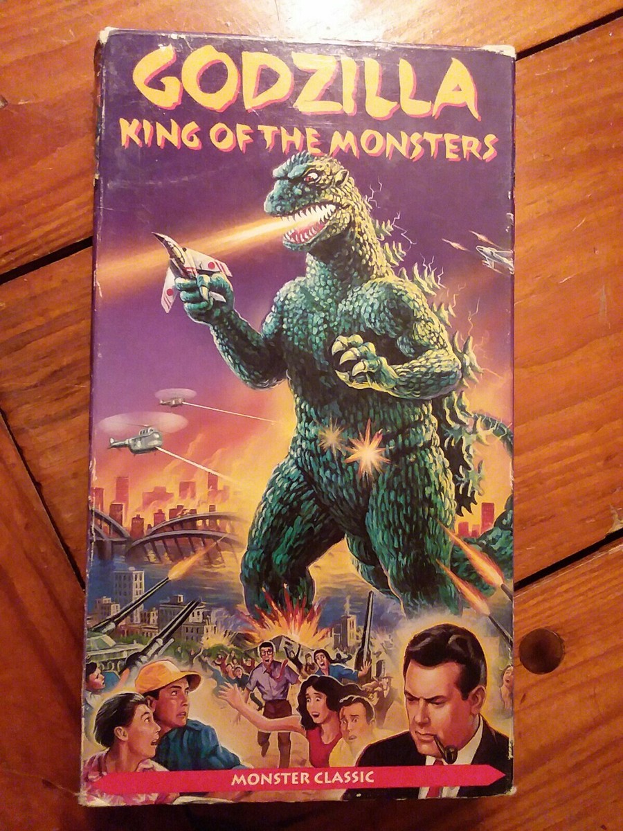 Godzilla King of the Monsters (VHS) 1956 Film B&W