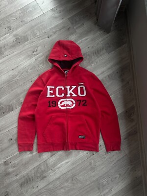 90s ECKO UNLTD スウェットパーカー ビッグロゴ B系 ストリート 90s ECKO UNLTDジップパーカー 黒 b-boy スウェット - メルカリ