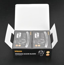 3 Packs Of 100 Double-Edge Razor Blades Premium Swedish Stainless Steel 300