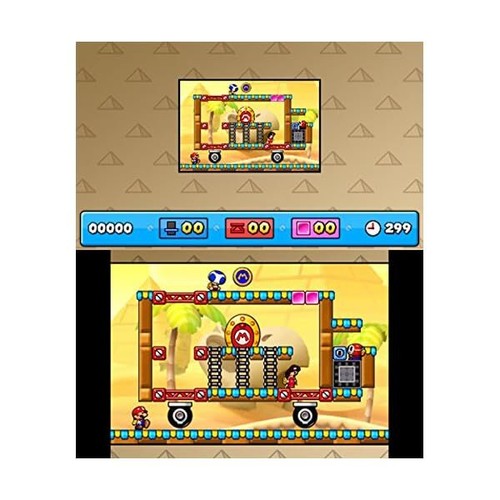 Nintendo 3DS Japan Ver. Mario vs. Donkey Kong Minna de Mini Land Japan Editi JP - Picture 9 of 12