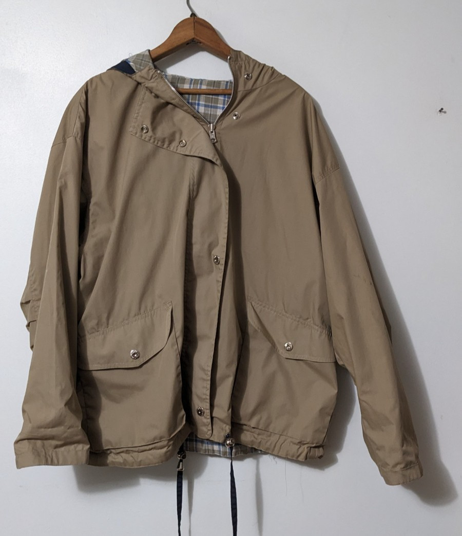 Braetan Reversible Jacket L Solid to Plaid - image 1