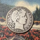 1915-S Barber Half Dollar 🇺🇸