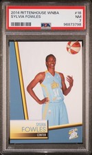 2014 Rittenhouse Wnba #16 Sylvia Fowles PSA 7 LSU Tigers Chicago Sky HOF