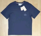 New Scotch & Soda Garment-Dyed Pocket T-Shirt Night Dark Blue Men's Large L NWT