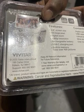 NEW - Vivitar Popsnap Digital Camera 1080 HD 44MP  16X Zoom White- Free ShipN!