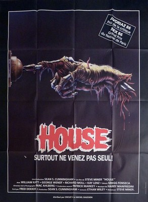 HAUS: DING DONG DU BIST TOT - HORROR - ORIGINAL GROSSES FRANZÖSISCHES...