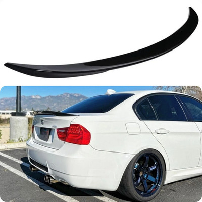 Gloss Black MP Rear Trunk Spoiler For 06-11 BMW E90 Sedan M3 335i 328i 3 Series