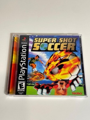 Super Shot Soccer PS1 PlayStation 1 Complete w Registration Card Tested