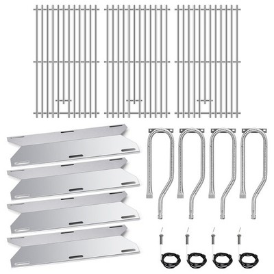 Grill Replacement Parts for Jenn Air 720-0337 - 3 Grates, 4 Burners, Igniters